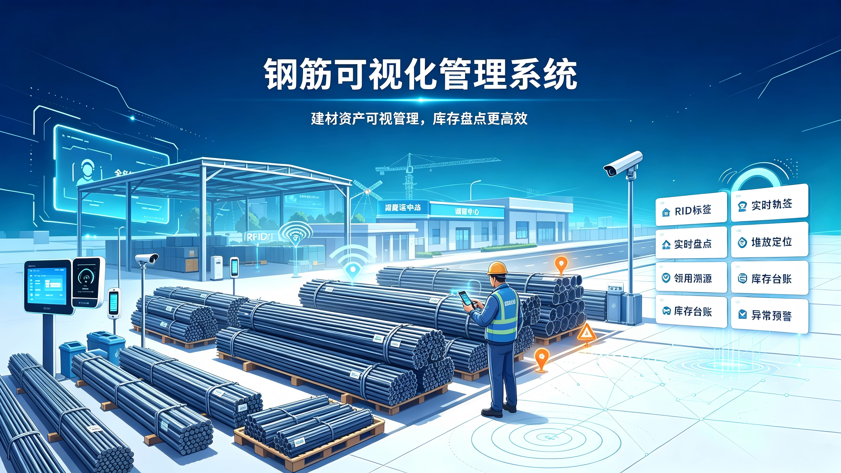 建材钢筋可视化管理