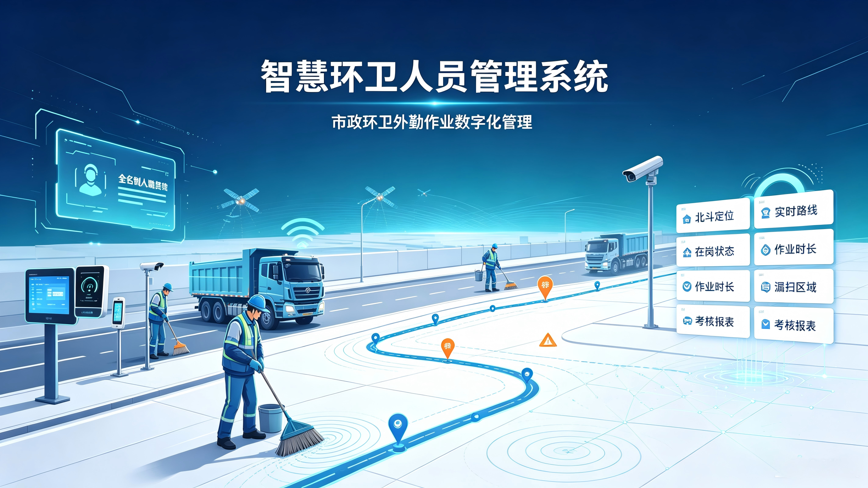 智慧环卫人员管理